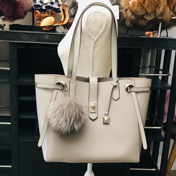 3PCS Michael Kors Cassie LG Tote Wallet Charms Set - Picture 7 of 8